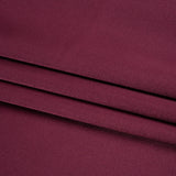 Stretch Satin Made in Italy - Burgundy with Black Backing - Premium Collection