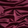 Stretch Satin Made in Italy - Burgundy with Black Backing - Premium Collection