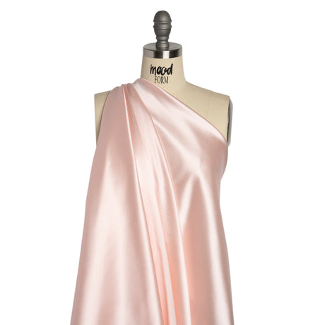 Stretch Satin Made in Italy - Rosewater Pink - Premium Collection