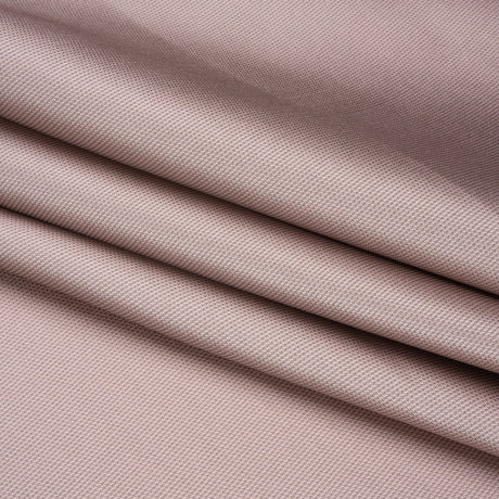 Polyester and Silk Mikado Pique Made in Italy - Deauville Mauve - Premium Collection