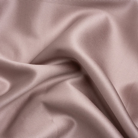 Polyester and Silk Mikado Pique Made in Italy - Deauville Mauve - Premium Collection