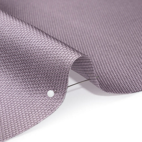Polyester and Silk Mikado Pique Made in Italy - Iris - Premium Collection