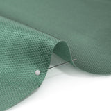 Polyester and Silk Mikado Pique Made in Italy - Beryl Green - Premium Collection