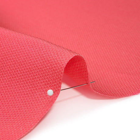 Polyester and Silk Mikado Pique Made in Italy - Honeysuckle - Premium Collection