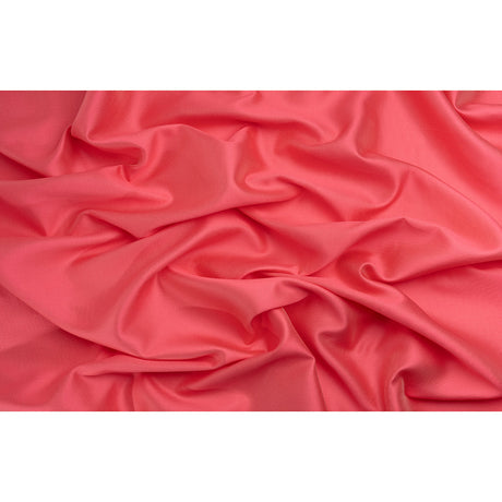 Polyester and Silk Mikado Pique Made in Italy - Honeysuckle - Premium Collection