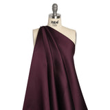 Polyester and Silk Mikado Pique Made in Italy - Potent Purple - Premium Collection