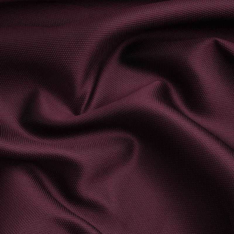 Polyester and Silk Mikado Pique Made in Italy - Potent Purple - Premium Collection