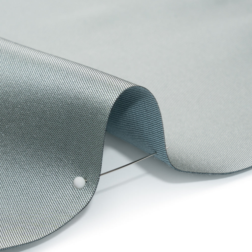 Silk Wool Twill - Icy Morn - Premium Collection