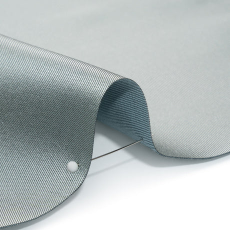 Silk Wool Twill - Icy Morn - Premium Collection