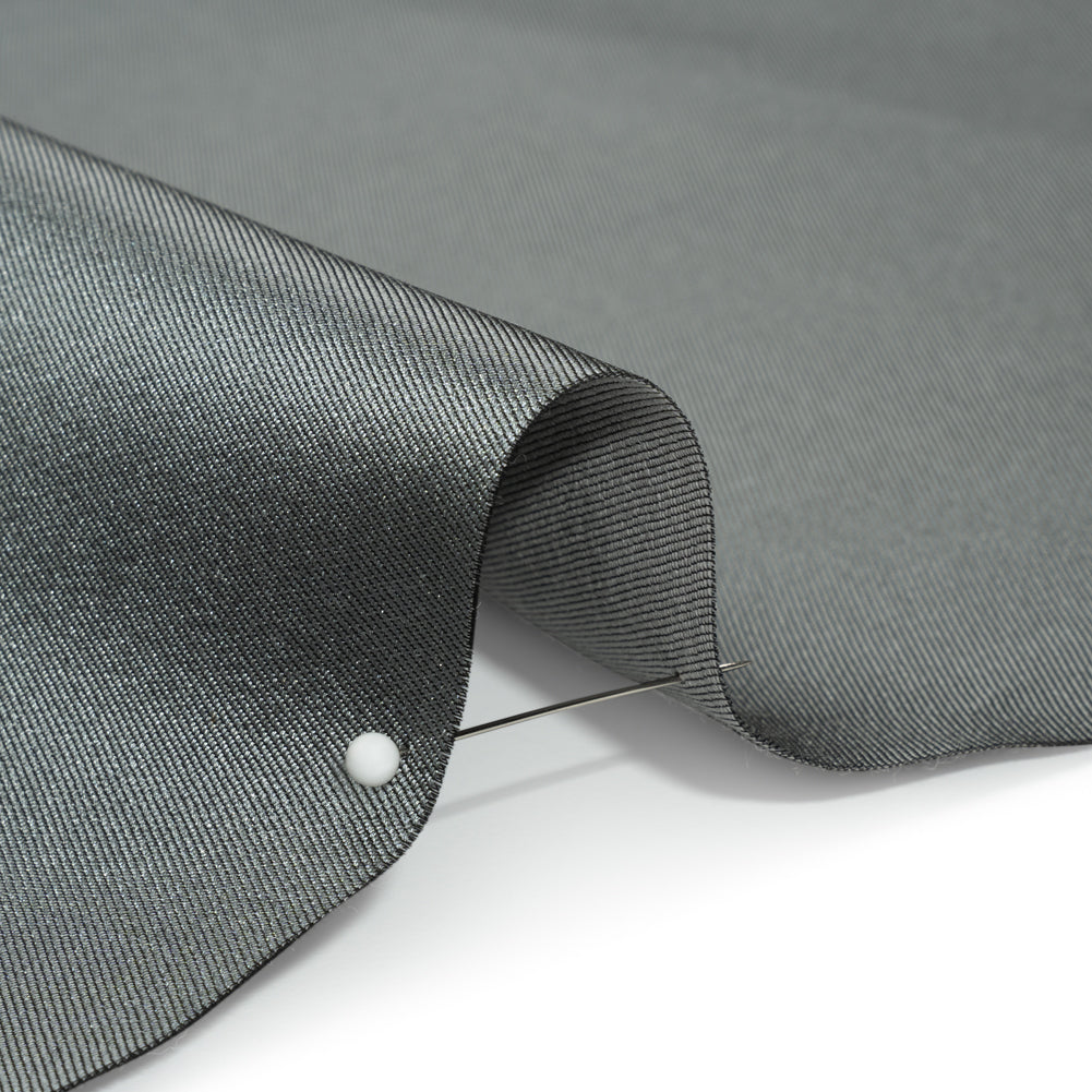 Silk Wool Twill - Stormy Sea - Premium Collection
