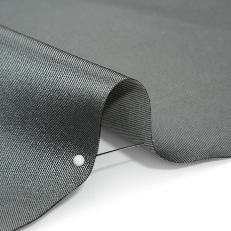 Silk Wool Twill - Stormy Sea - Premium Collection