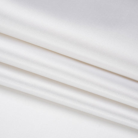 Silk Wool Twill - Bright White - Premium Collection