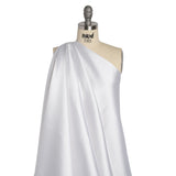 Silk Wool Twill - Bright White - Premium Collection