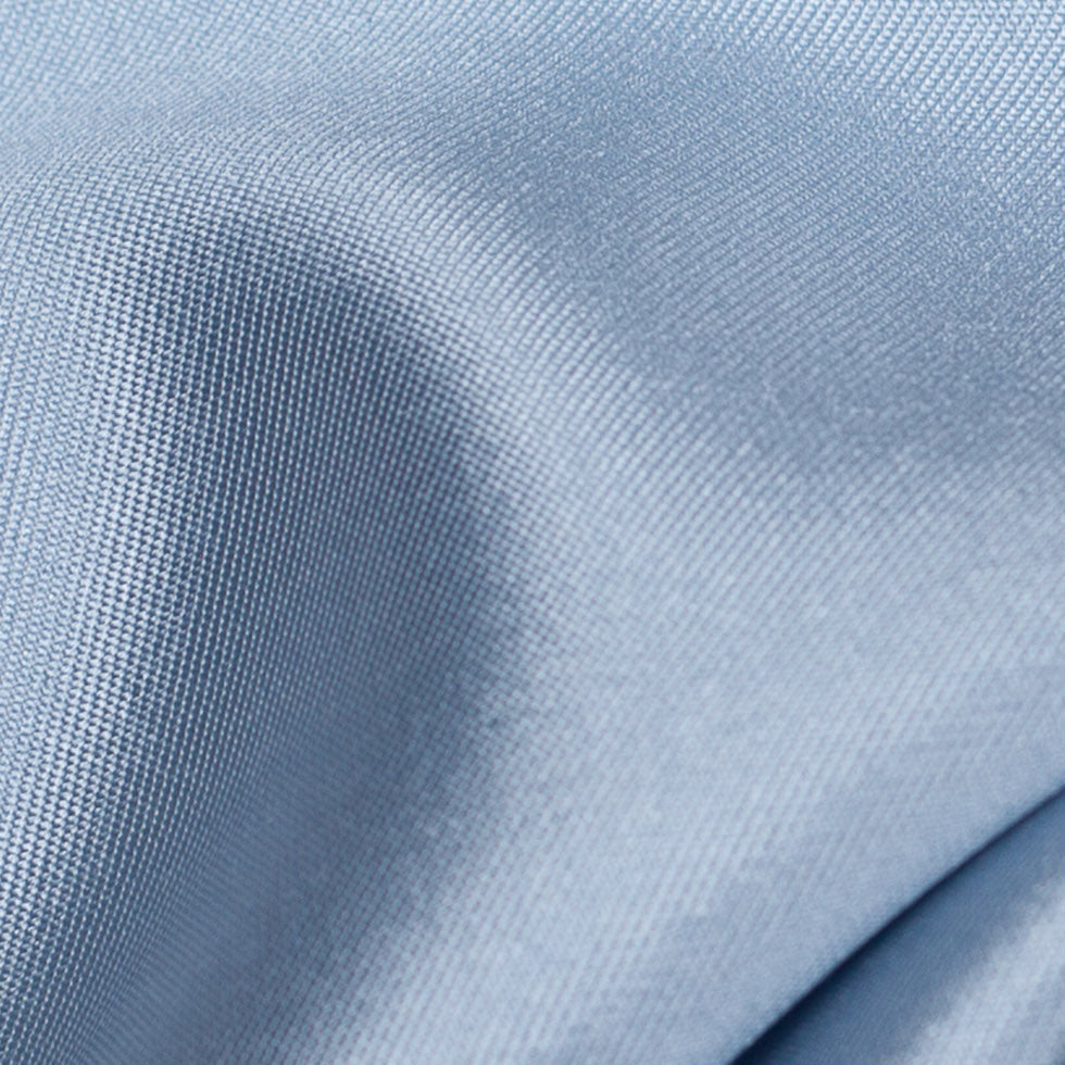 Silk Wool Twill - Winter Sky - Premium Collection