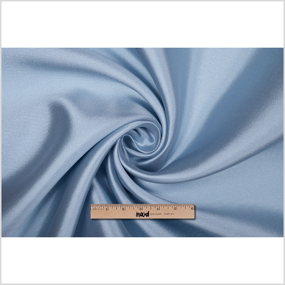 Silk Wool Twill - Winter Sky - Premium Collection