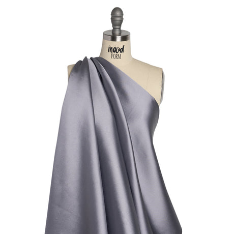 Silk Wool Twill - Dapple Gray - Premium Collection