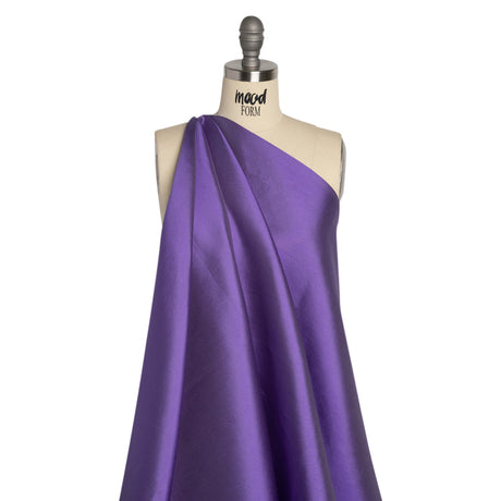 Silk Wool Twill - Purple Opulence - Premium Collection