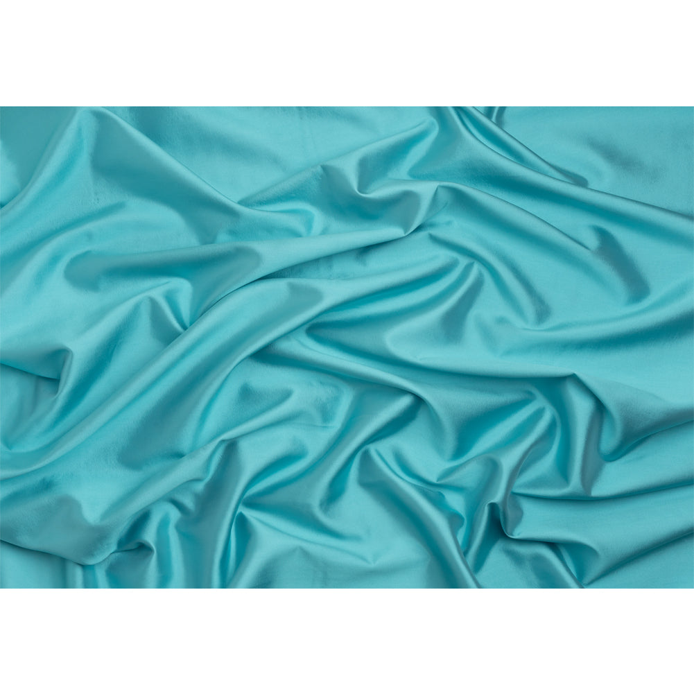 Silk Wool Twill - Blue Radiance - Premium Collection