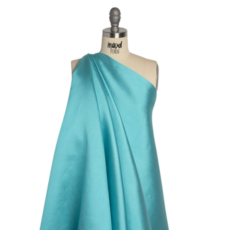 Silk Wool Twill - Blue Radiance - Premium Collection