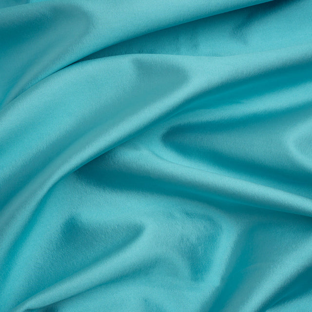 Silk Wool Twill - Blue Radiance - Premium Collection