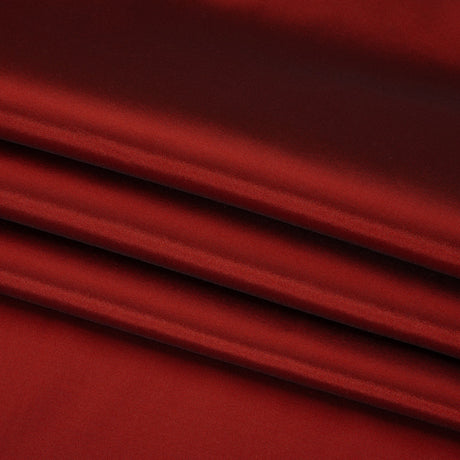 Silk Wool Twill - Aurora Red - Premium Collection
