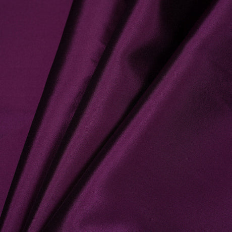 Silk Wool Twill - Purple Wine - Premium Collection