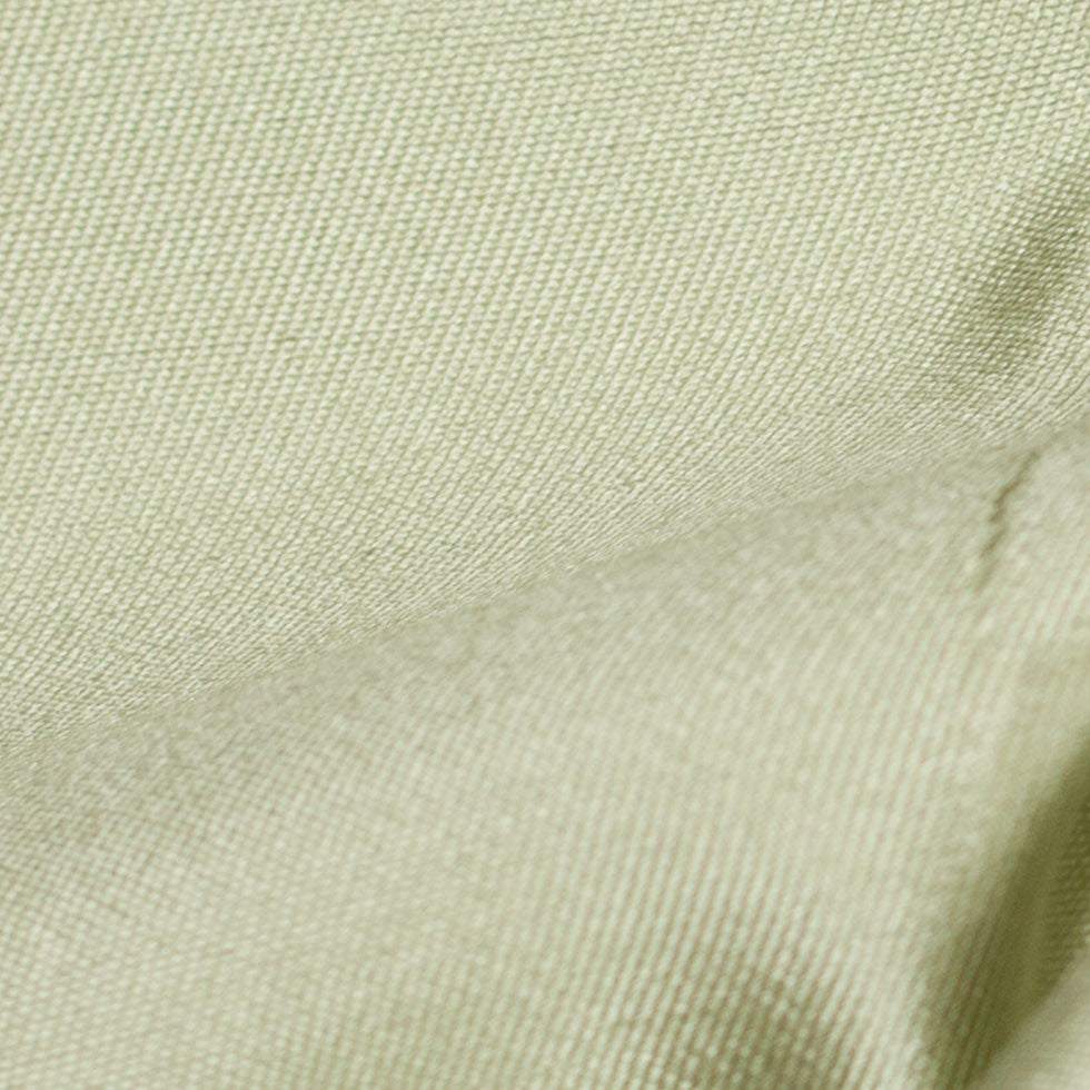 Silk Wool Twill - Lime Cream - Premium Collection
