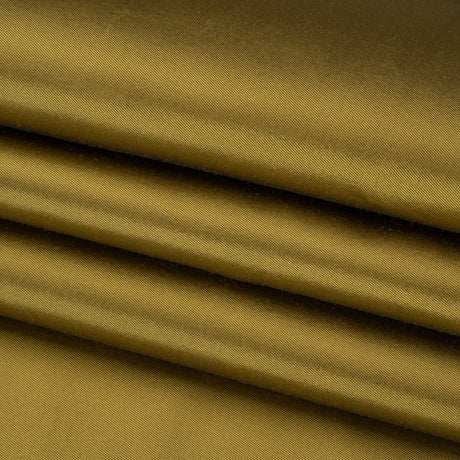 Silk Wool Twill - Golden Olive - Premium Collection