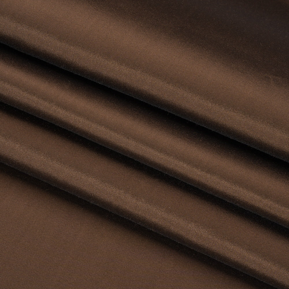 Silk Wool Twill - Toffee - Premium Collection