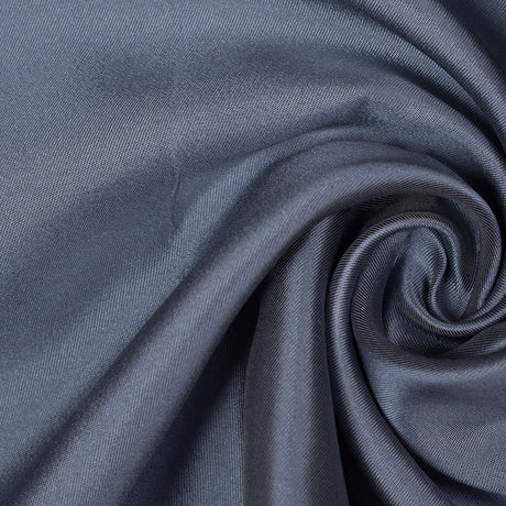 Silk Wool Twill - Blue Gray - Premium Collection