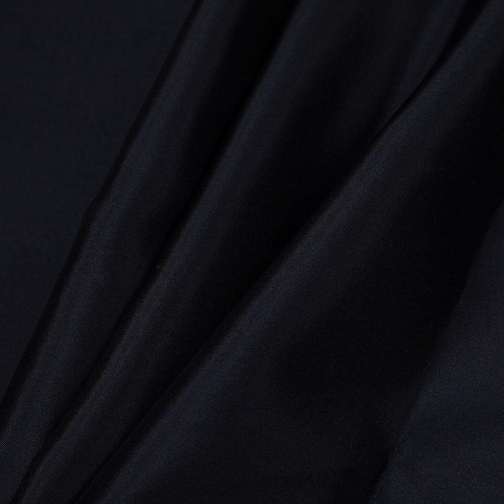 Silk Wool Twill - Midnight Blue - Premium Collection