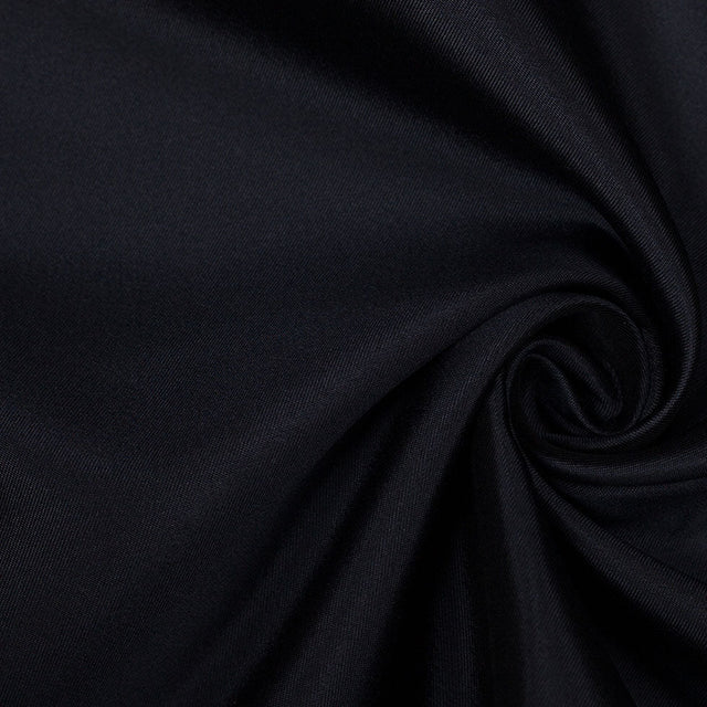 Silk Wool Twill - Midnight Blue - Premium Collection