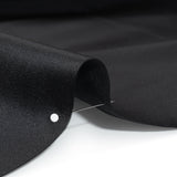 Silk Wool Twill - Jet Black - Premium Collection