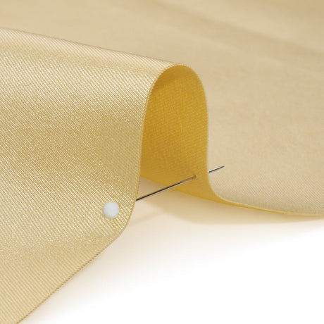 Silk Wool Twill - Vanilla Custard - Premium Collection