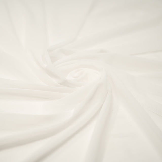 Power Mesh Fabric White PFP