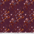 Cotton Print Fabric Enrapture Cabernet 44/45"