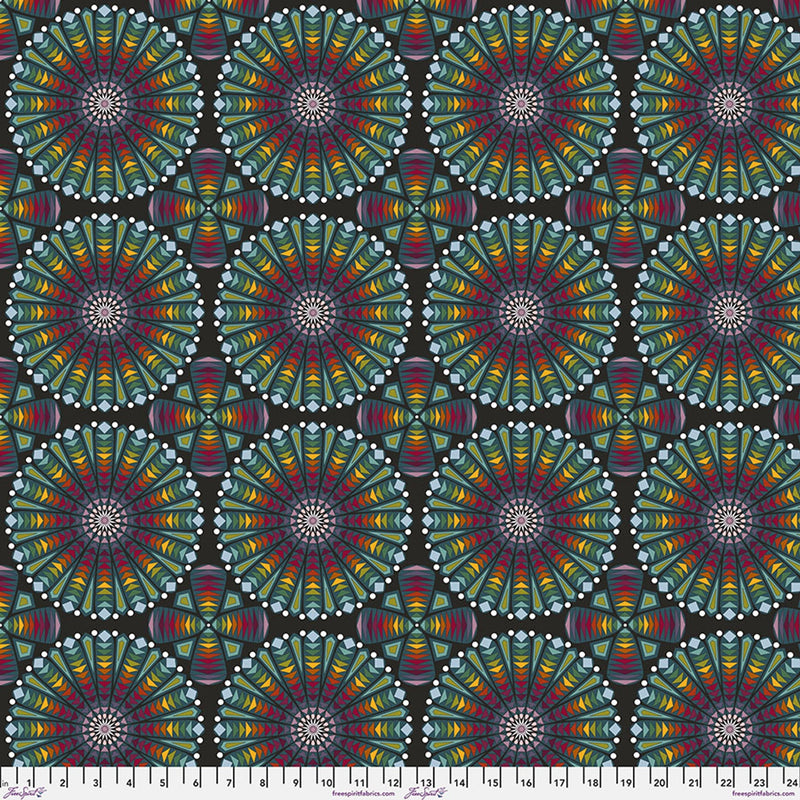 Cotton Fabric Enrapture Stained Glass Morning 44/45"