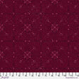 Cotton Print Enrapture Flourish Garnet 44/45" Fabric