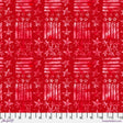 Cotton Americana Stars and Stripes Fabric 44/45" Red
