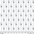 Cotton Fabric White Children March On Americas Birthday 44/45"