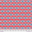 Cotton Print Red Maison Rouge 44/45" Fabric