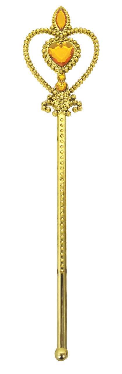 12.5" Gold Plastic Party Wand Favors - Pack of 12