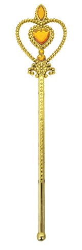 12.5" Gold Plastic Party Wand Favors - Pack of 12
