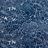 Pacific Islander All Over Design Polyester Fabric - Tropical Fruit, Tropical Leaves, Tropical Flowers, 60" Width (1 Yard)