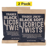 Trader Joe's Soft Black Licorice Twists 8 oz.