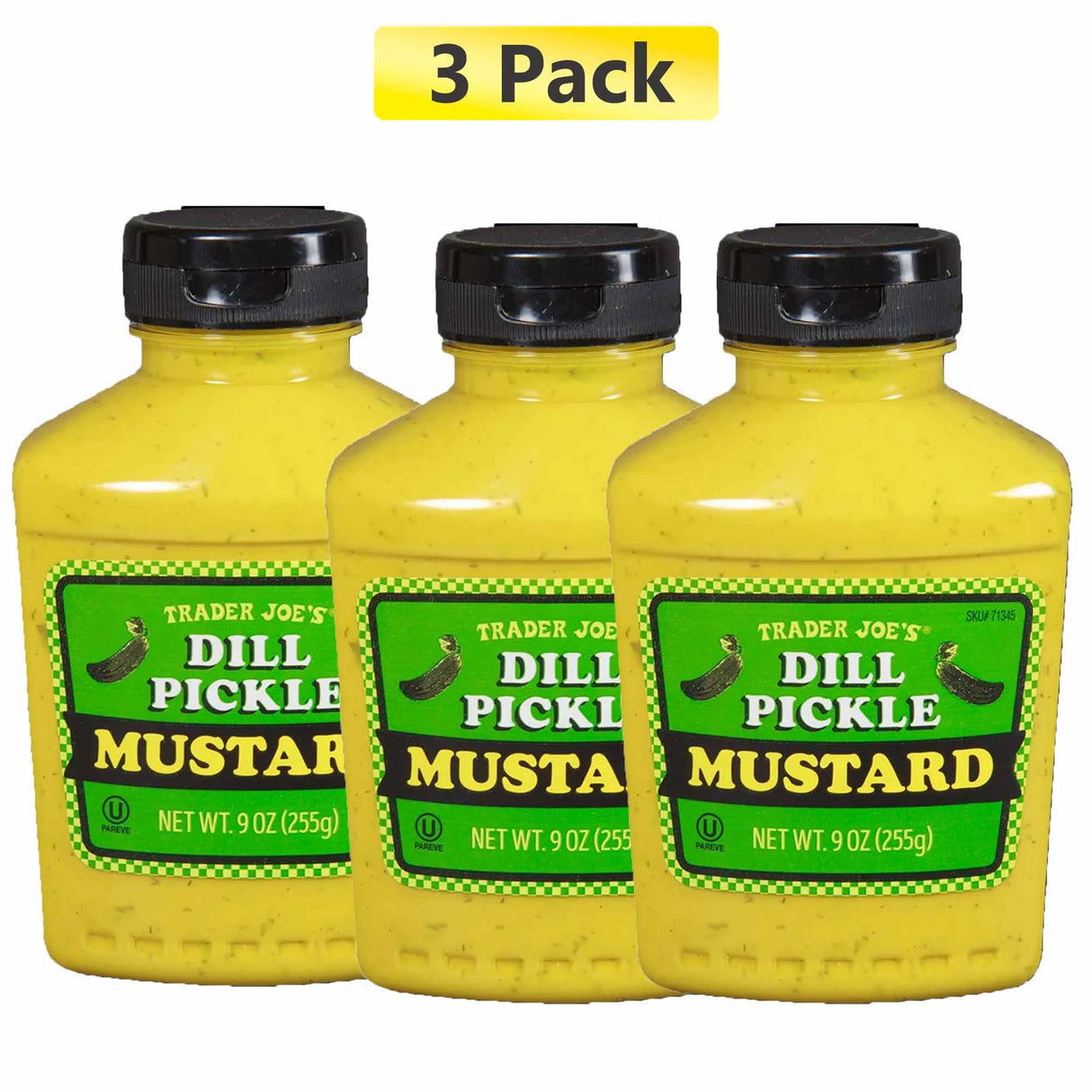 Trader Joe's Dill Pickle Mustard 9 oz