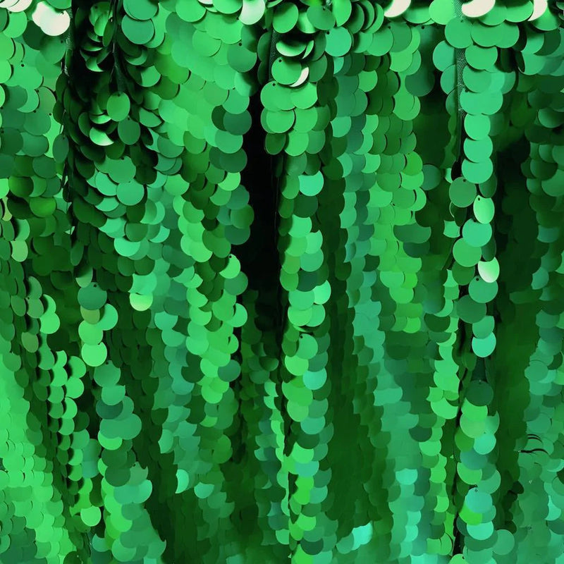 Hunter Big Dot Large Paillette Sequin on Mesh Fabric