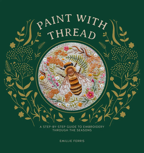 Thread Painting Embroidery Book