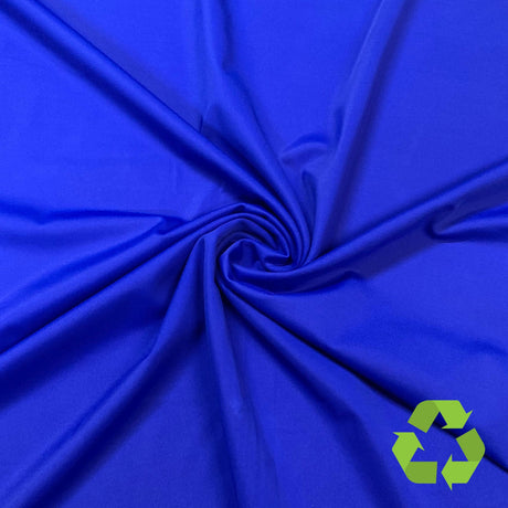Swim Knit Recycled Nylon Spandex Cobalt Palm