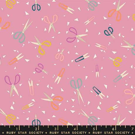 Cotton Novelty Fabric Paper Cuts 2 Plum Pink 43/44 Inch